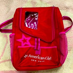 American Girl NY Doll and Pet carrier